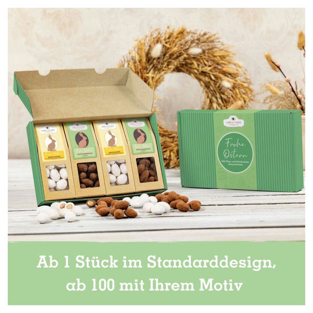 4 Ostersnacks im Geschenkkarton (versandfähig)