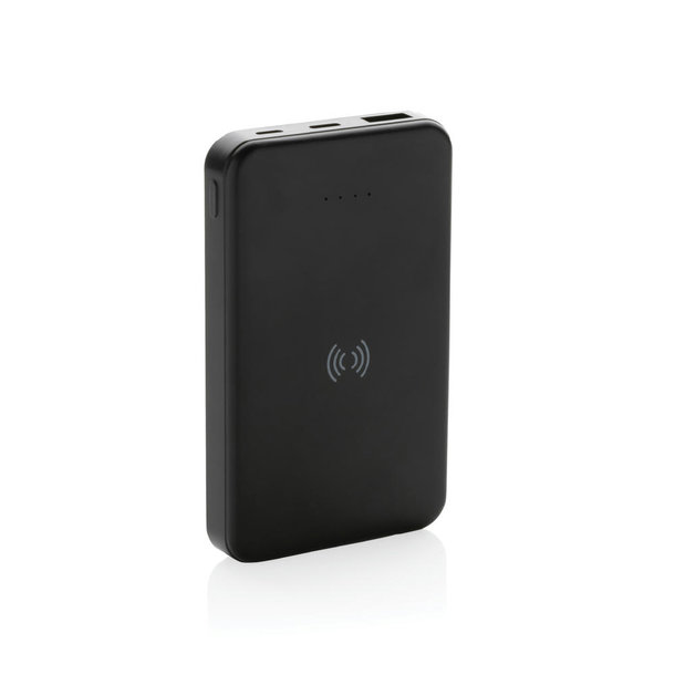 5.000mAh 5W Wireless Powerbank aus RCS recyceltem Kunststoff