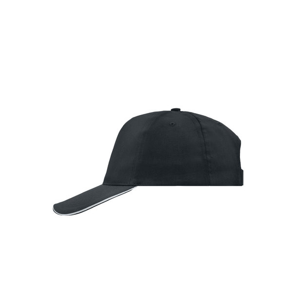 5 Panel Promo Sandwich Cap-5 Panel Promo Cap mit kontrastfarbigem Sandwich