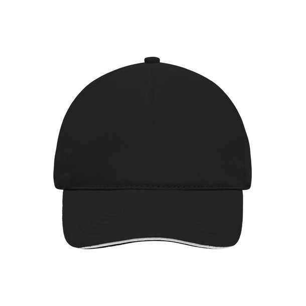 5 Panel Sandwich Cap-5 Panel Cap mit kontrastfarbigem Sandwich