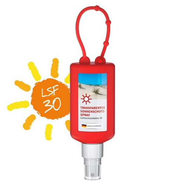 50 ml Bumper rot - Sonnenschutzspray LSF 50 - Body Label