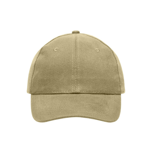 6 Panel Cap Heavy Cotton-6 Panel Cap