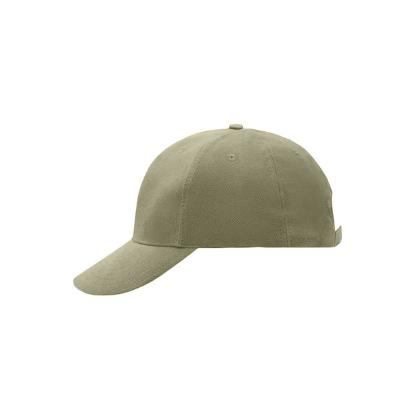 6 Panel Raver Cap Laminated-Klassisches 6 Panel Cap