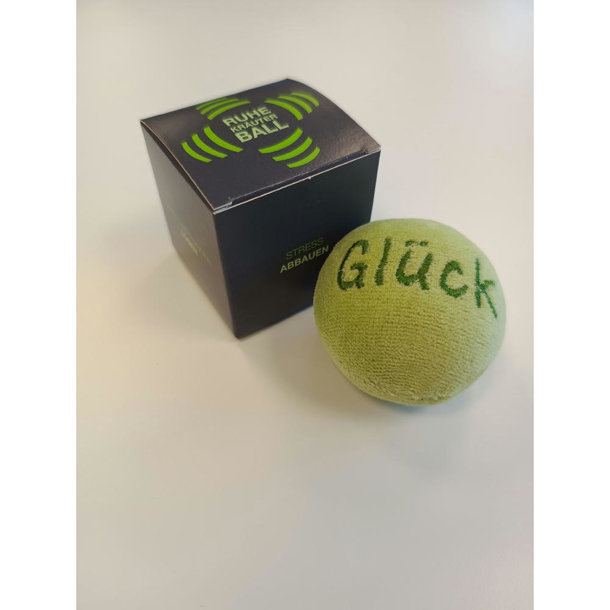 Anti-Stressball mit Logo und mit Verpackung