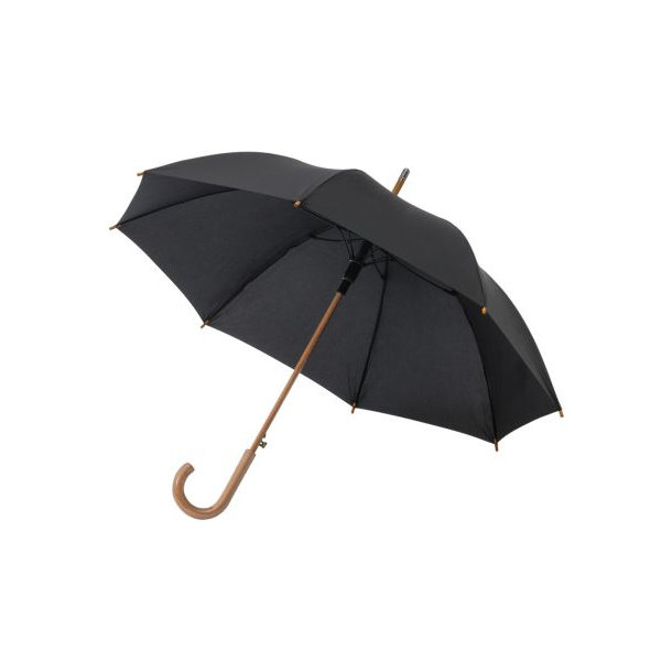 Automatik Stockschirm CITY - Regenschirm Schirm Holzgriff AC - OKTAGON®