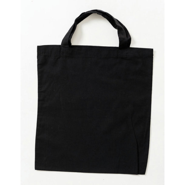 Cotton Bag Colored Short Handles