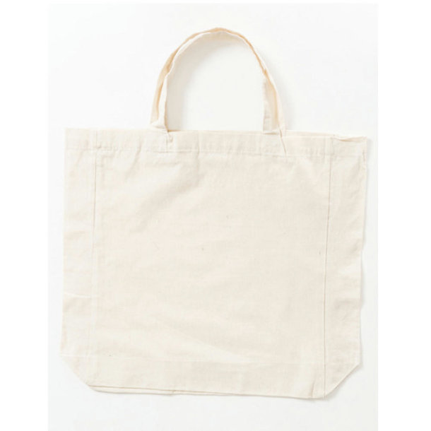 Cotton Bag Side Fold Short Handles