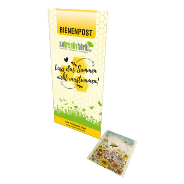 Bienenpost Express mit Standard-Samenpäckchen