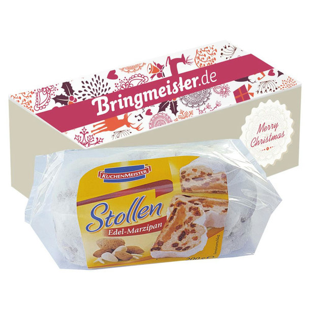 Christstollen Präsentbox,   1 Stück, Inhalt: Christstollen