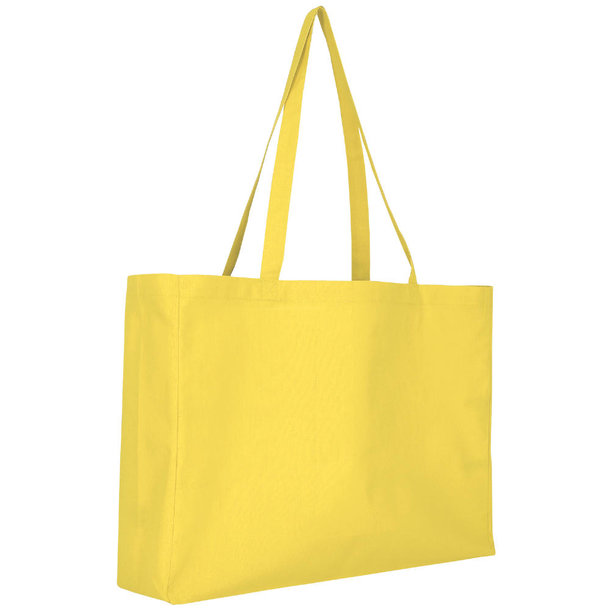 Cotton-Shopper, gelb annähernd Pantone 1