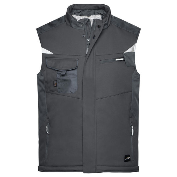 Craftsmen Softshell Vest - STRONG --Professionelle Softshellweste mit warmem Innenfutter