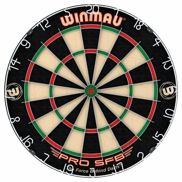 Dartboard Winmau Pro SFB | Inkl. Lasergravur auf 1 Feld | Preis auf Anfrage