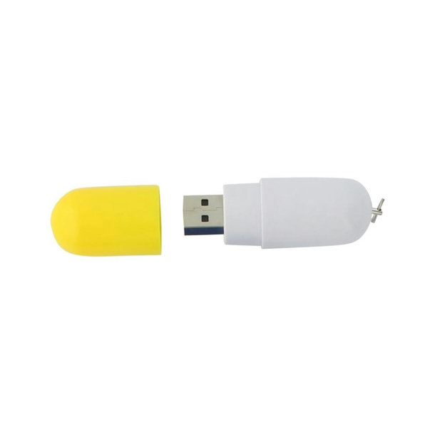 FO63 USB 2.0 A 64 MB Gelb