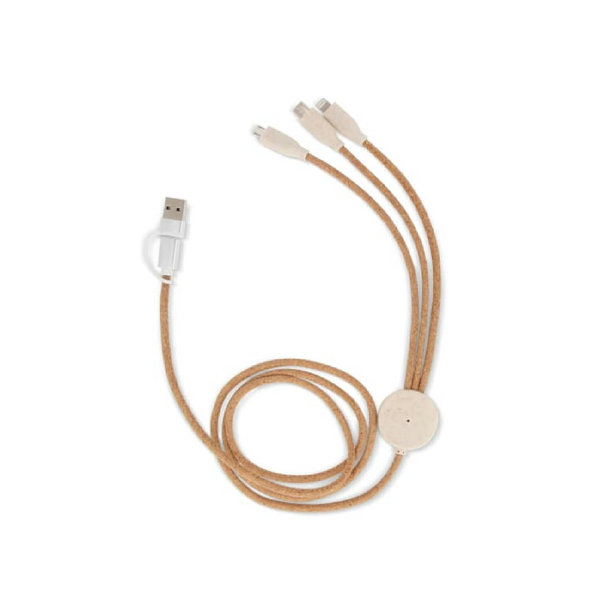 FSC cork 3 in 1 PD charging & data cable