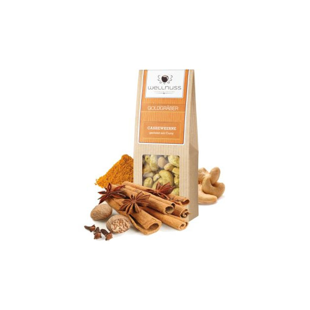 Ofengeröstete Cashewkerne mit Curry