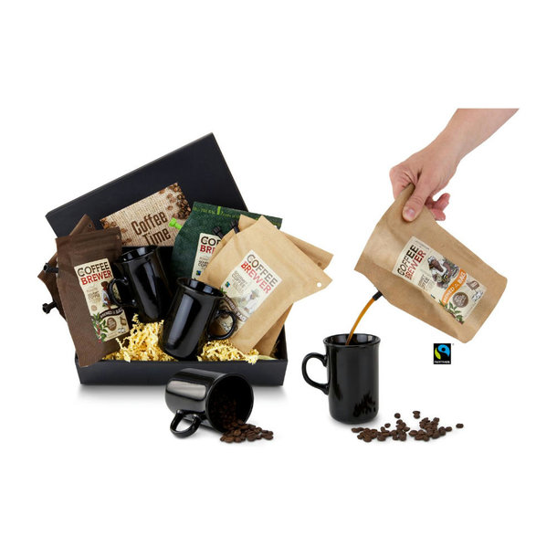 Geschenkset / Präsenteset: Kaffee-Reise für 2