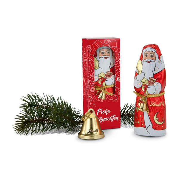 Geschenkset / Präsenteset: Lindt-Santa Frohe Weihnachten