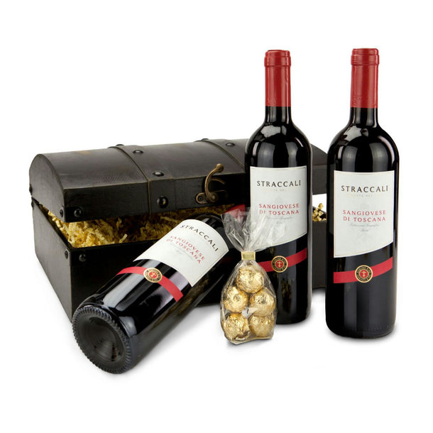 Geschenkset / Präsenteset: Sangiovese-Schatz