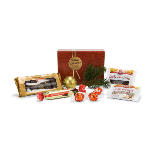 Geschenkset / Präsenteset: Süße Weihnachtsschachtel