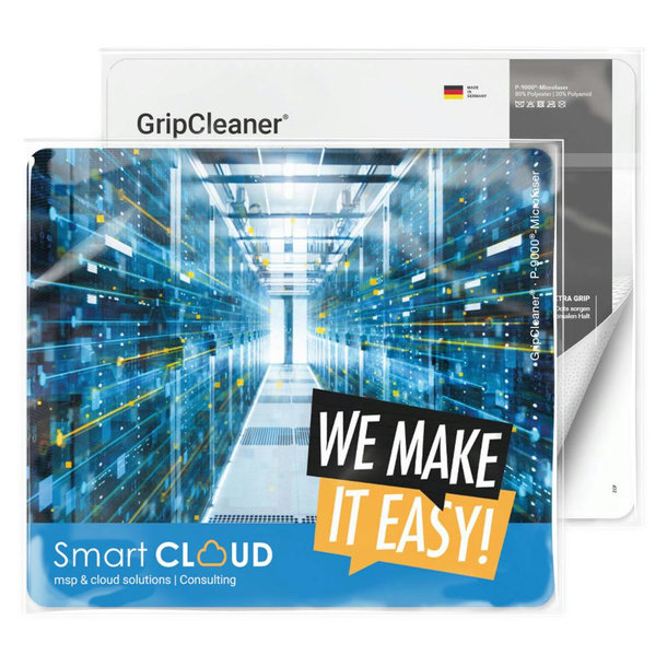 GripCleaner® 4in1 Mousepad 23x20 cm, All-Inclusive-Paket