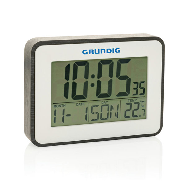 Grundig Thermometer, Wecker und Kalender