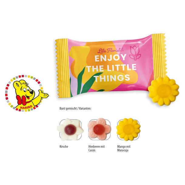 HARIBO Blumen, 1 Stück, Inhalt: HARIBO Blumen