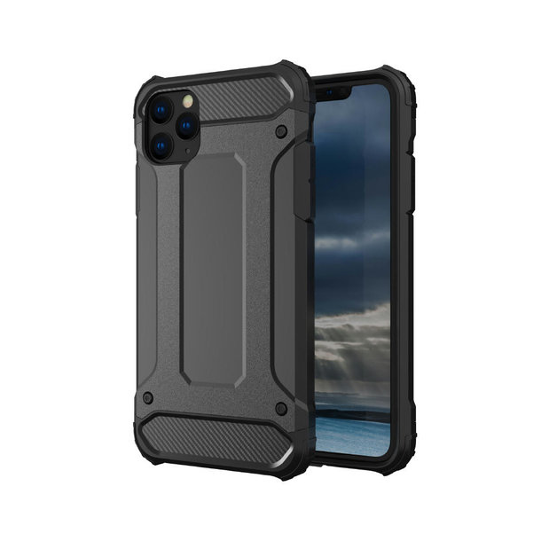 Handy Hülle iPhone™ 11 pro Elephant Rugged Case PC Plastic/TPU Silicone schwarz