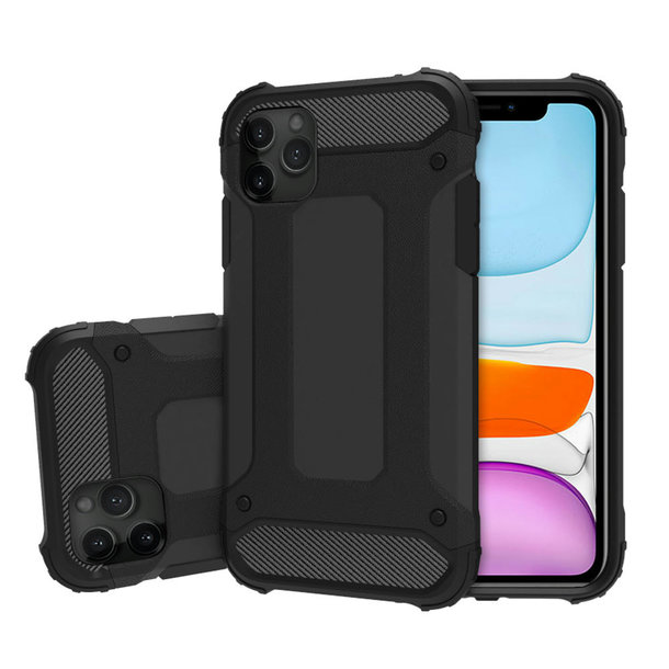 Handy Hülle iPhone™ 12 mini Elephant Rugged Case PC Plastic/TPU Silicone schwarz