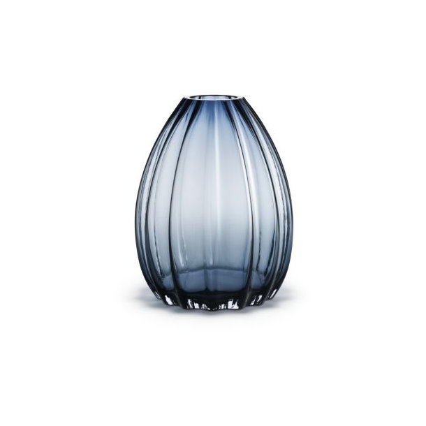 Holmegaard 2Lips Vase blau 34cm