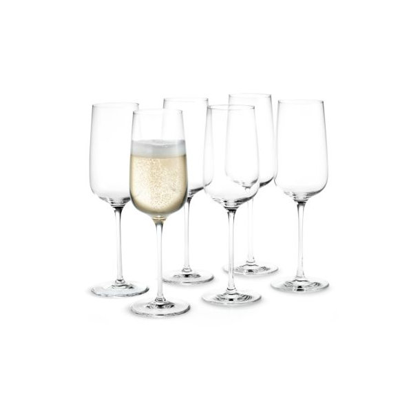 Holmegaard Bouquet Champagnerglas 6er Set 29cl