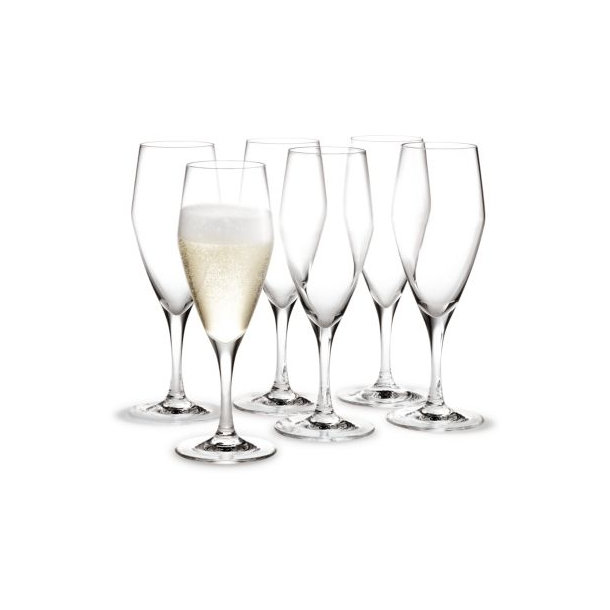 Holmegaard Perfection Champagnerglas 6er Set 23cl