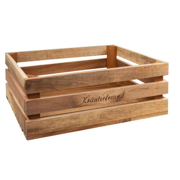 Holzkiste groß Kräuterfreund
