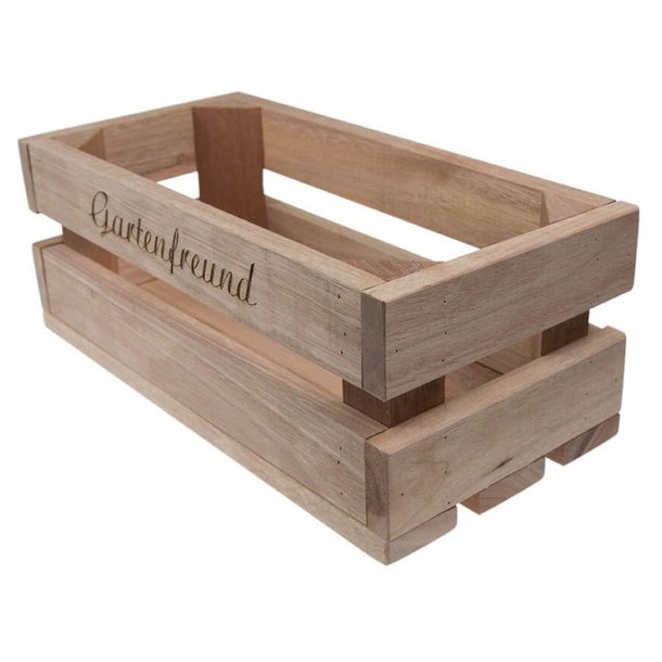 Holzkiste klein Gartenfreund