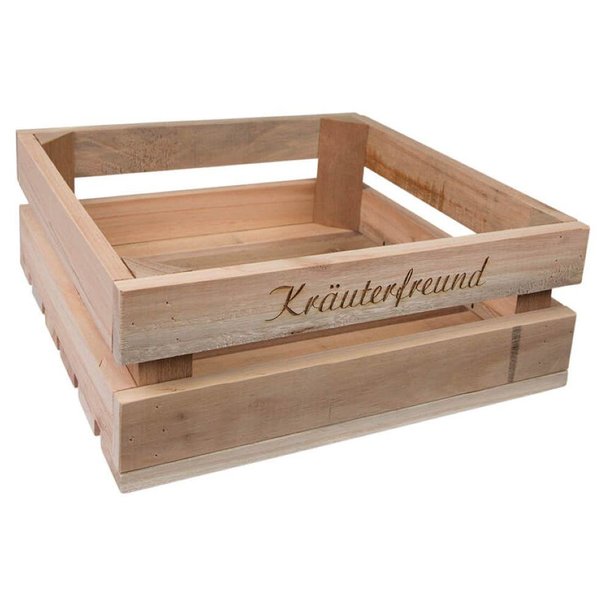 Holzkiste mittel Kräuterfreund