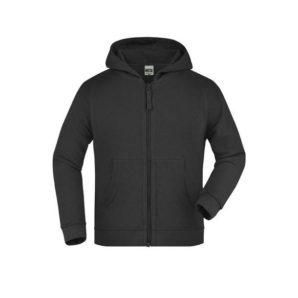 Hooded Jacket Junior-Klassische Kapuzenjacke aus hochwertiger French-Terry-Qualität