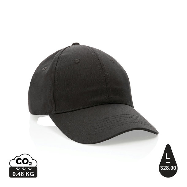 Impact 6 Panel Kappe aus 190gr rCotton mit AWARE™ Tracer