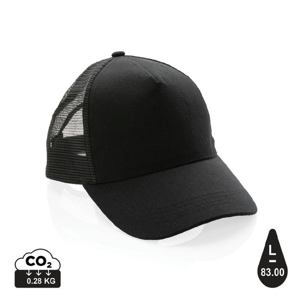 Impact AWARE™ 190gr Brushed rCotton 5 Panel Trucker-Cap