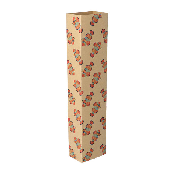 Individueller Pappschuber aus Kraftpapier CreaSleeve Kraft 321