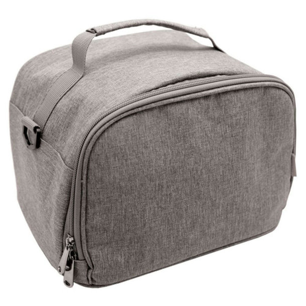 Isothermer lunch bag \'Nara\', aus RPET, grau meliert