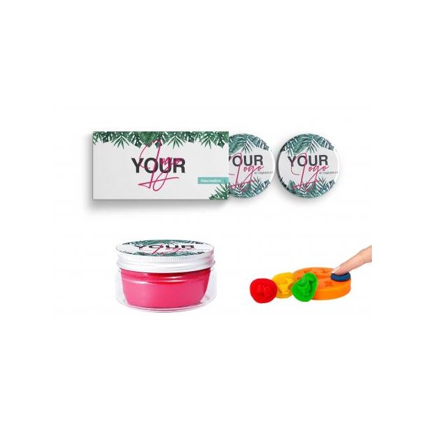 KNETÄ® Dosen Set Faltschachtel M 125g mit Silikonförmchen