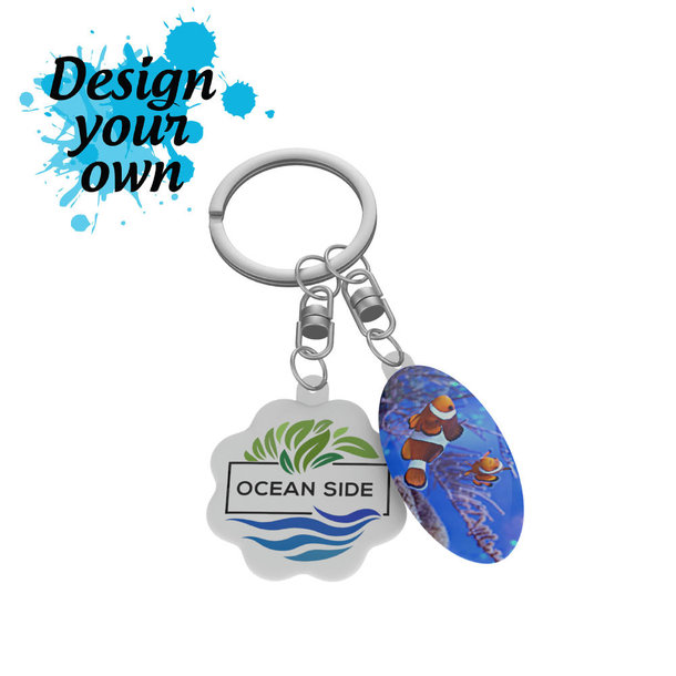 Key Ring Flex Duo, < 10 cm2 & < 10 cm2