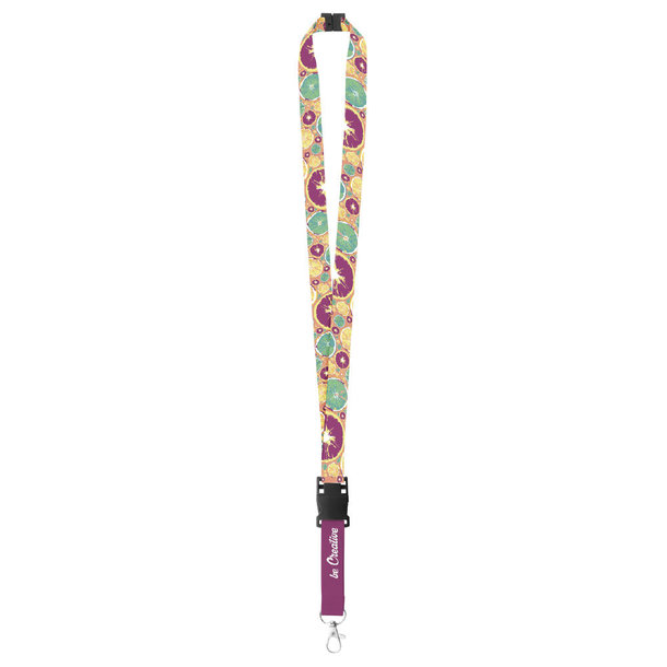 Lanyard Sublimationsdruck und Panikverschluss Subyard USB Safe