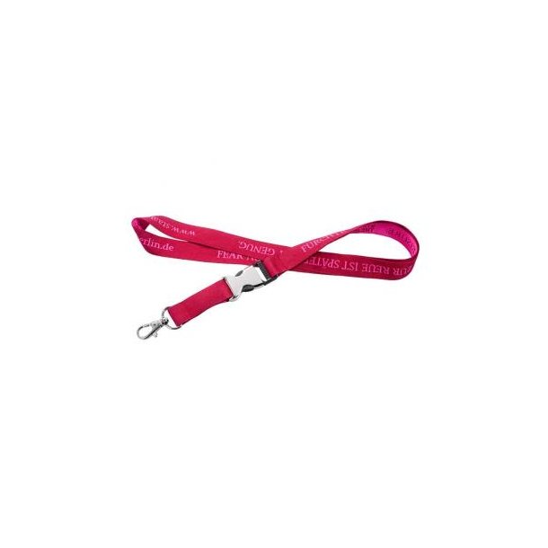 Lanyard Umhängeband mit gewebtem Logo