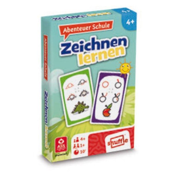 Lernspiele "Abenteuer Schule" - Zeichnen lernen, in Faltschachtel