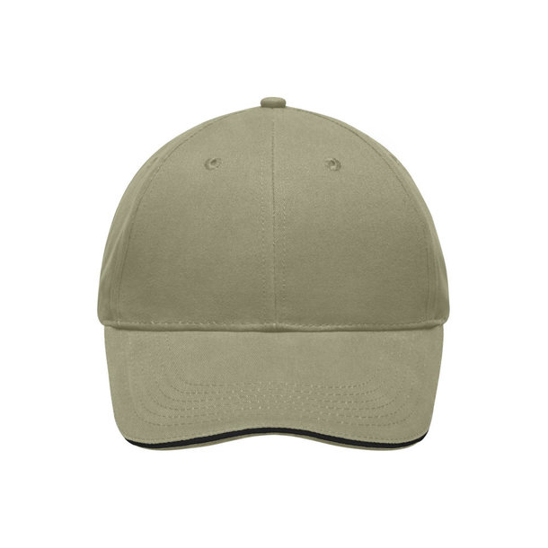 Light Brushed Sandwich Cap-Hochwertige, leichte und weiche 6 Panel Cap