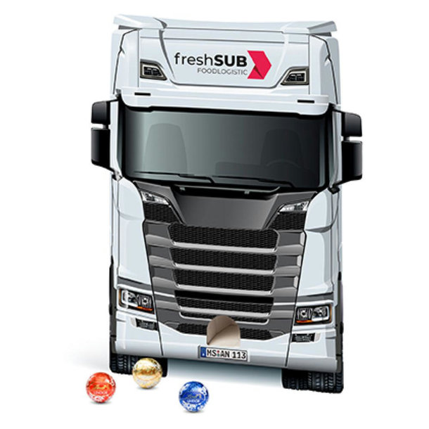 Lindt Lindor Adventsspender "LKW"