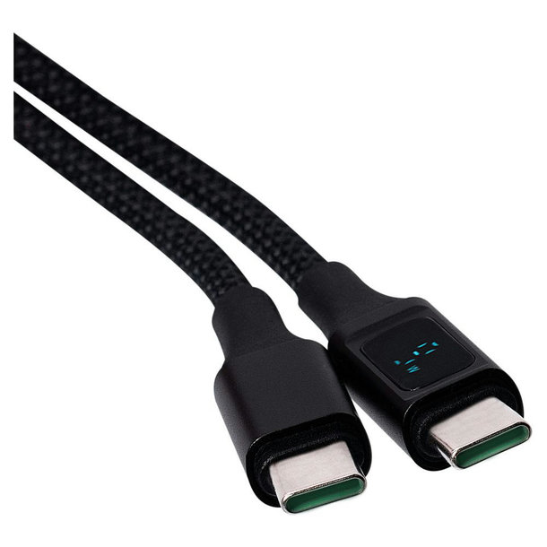 METER 100W Ladekabel mit Display