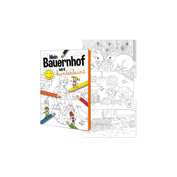 Malbuch Bauernhof