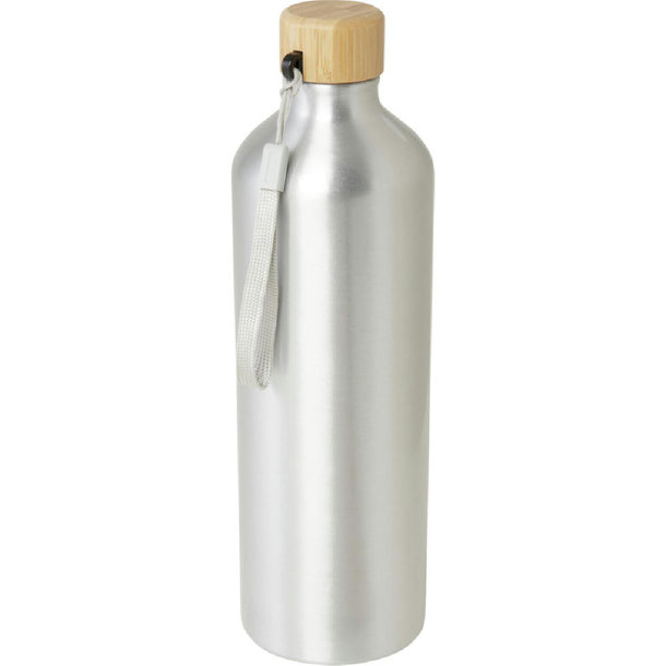 Malpeza 1L RCS-zertifizierte Wasserflasche aus recyceltem Aluminium 