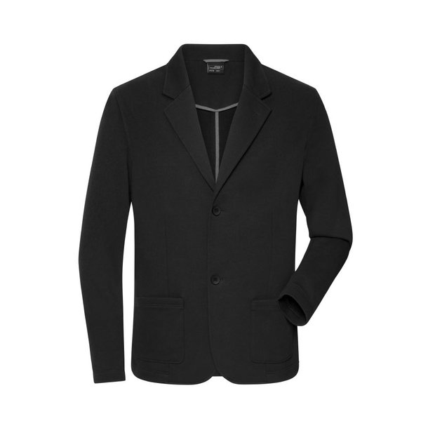 Men\'s Business Blazer-Klassischer Sweatblazer in angenehmer French-Terry Qualität